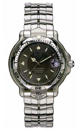 TAG Heuer 6000 Stainless Steel / Grey / Bracelet